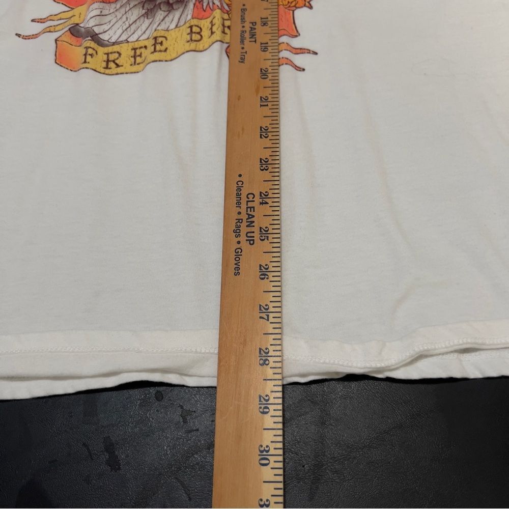 Torrid Vinyl Icons Lynyrd Skynyrd White Oversized Fit Tee 0798 - Picture 6 of 7